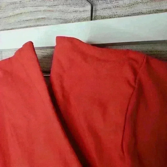 LULUS Exclusive Forget Me Notch Strapless Red Dress peplum waist size small - Picture 7 of 9